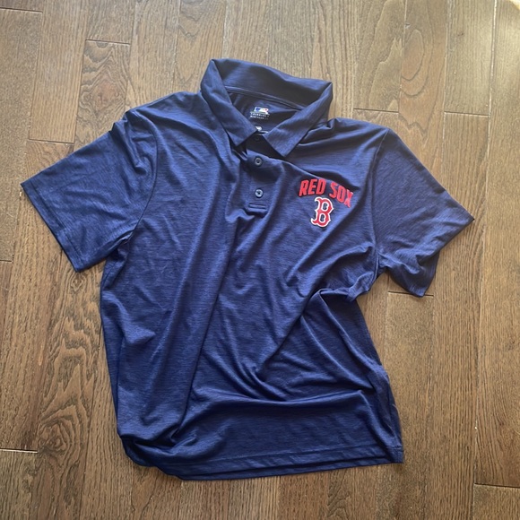 Genuine Merchandise Other - NWOT BOSTON RED SOX POLO SHIRT GENUINE BLUE polo L